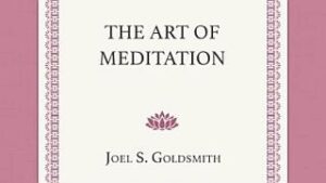 Book cover of "The Art of Meditation"